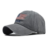 "USA Flag" DISTRESSED BASEBALL CAP wholesale BY DOZEN(12PCS)