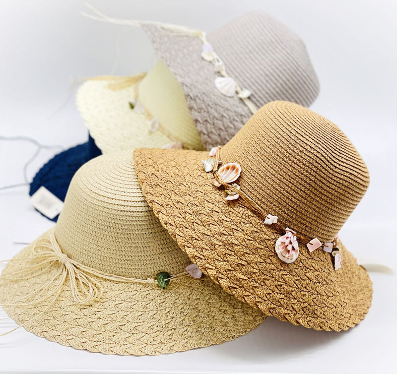 "Sea Shell" WOMEN'S SUN HAT WHOLESALE