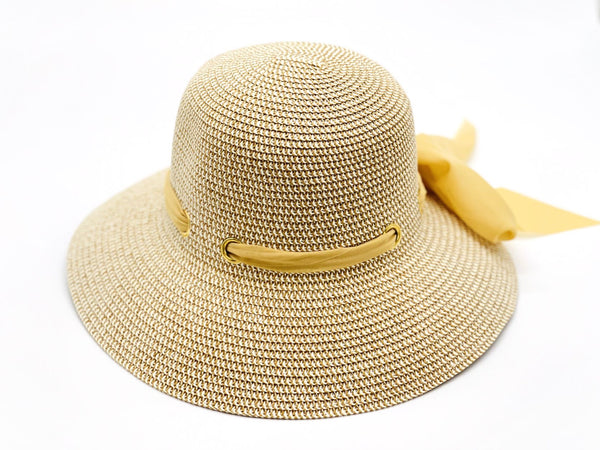 “silk bow tie" WOMEN'S SUN HAT WHOLESALE