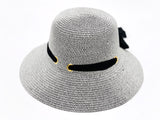 “silk bow tie" WOMEN'S SUN HAT WHOLESALE