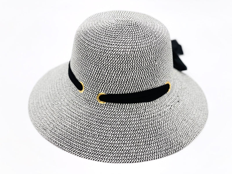 “silk bow tie" WOMEN'S SUN HAT WHOLESALE