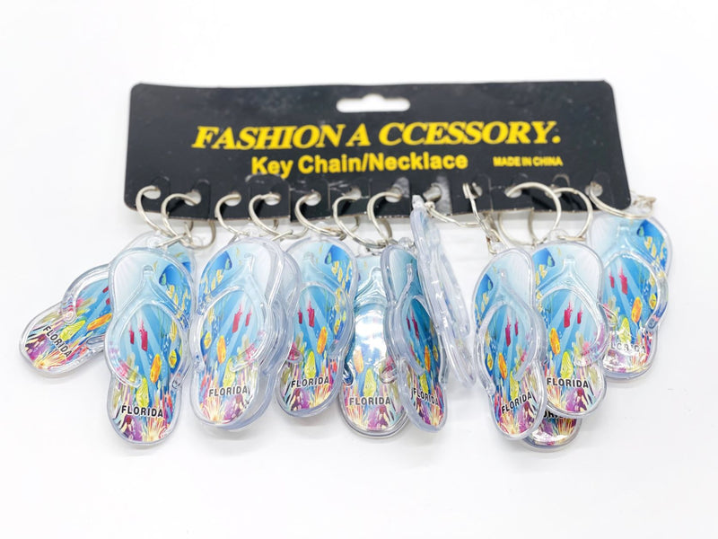 "Florida" Key Chain Souvenir Wholesale by Dozen(12pcs)