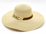 "Daisy Belt" WIDE BRIM WOMEN'S SUN HAT WHOLESALE