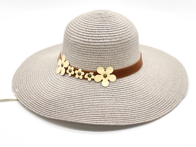 "Daisy Belt" WIDE BRIM WOMEN'S SUN HAT WHOLESALE