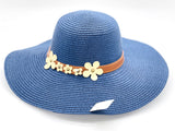 "Daisy Belt" WIDE BRIM WOMEN'S SUN HAT WHOLESALE