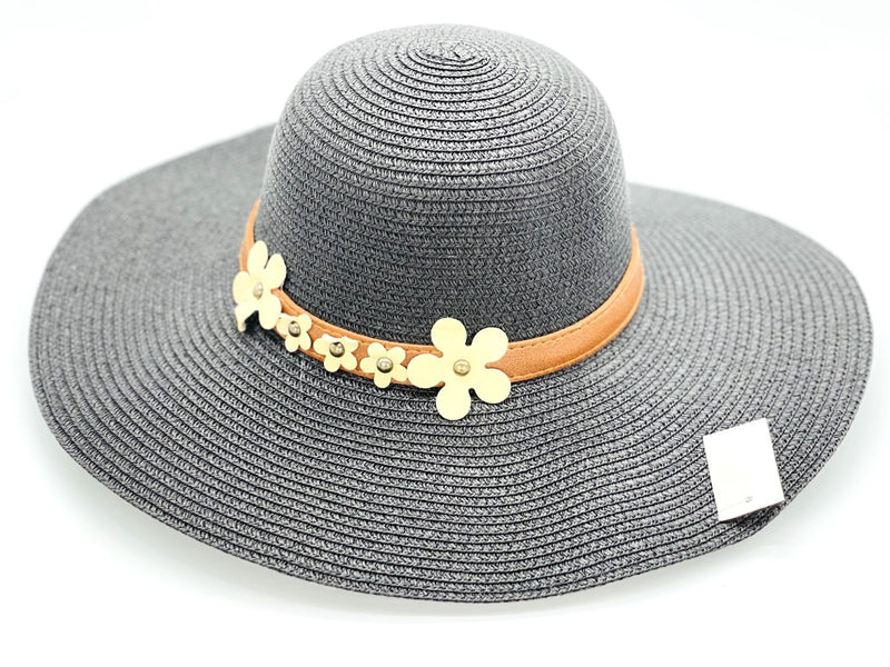 "Daisy Belt" WIDE BRIM WOMEN'S SUN HAT WHOLESALE