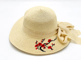 "Embroidered" WOMEN'S SUN HAT WHOLESALE