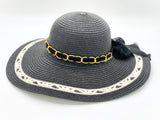 "White Loop" WIDE BRIM WOMEN'S SUN HAT WHOLESALE