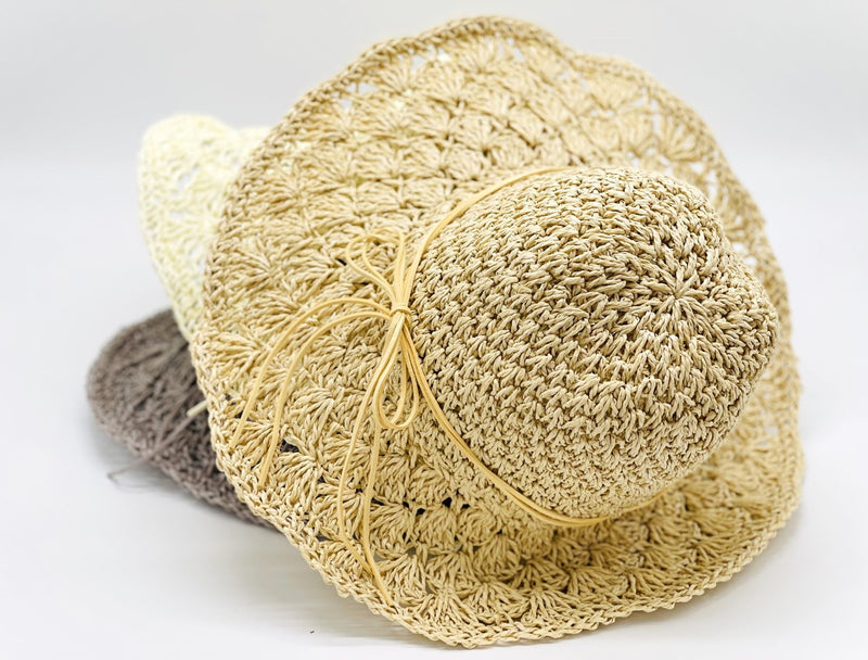 “Soft Flower" WOMEN'S SUN HAT WHOLESALE