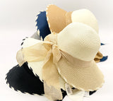 "Double Color Edge" WOMEN'S SUN HAT WHOLESALE