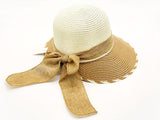 "Double Color Edge" WOMEN'S SUN HAT WHOLESALE