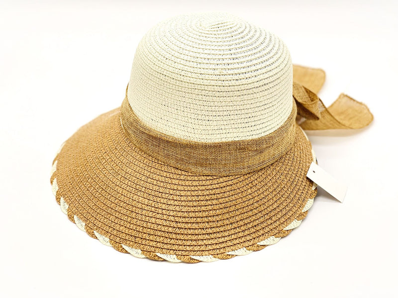 "Double Color Edge" WOMEN'S SUN HAT WHOLESALE