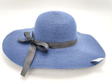 "Black Tie" WIDE BRIM WOMEN'S SUN HAT WHOLESALE