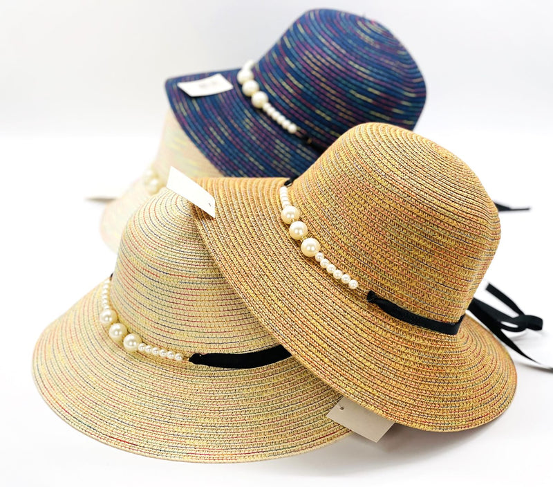 "Three Pearls" WOMEN'S SUN HAT WHOLESALE