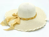 "Silk Chain" WIDE BRIM WOMEN'S SUN HAT WHOLESALE