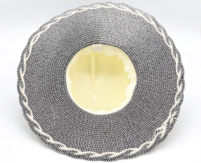 "Silk Chain" WIDE BRIM WOMEN'S SUN HAT WHOLESALE