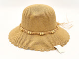 "Woody Beads" WOMEN'S SUN HAT WHOLESALE