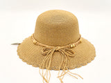 "Woody Beads" WOMEN'S SUN HAT WHOLESALE