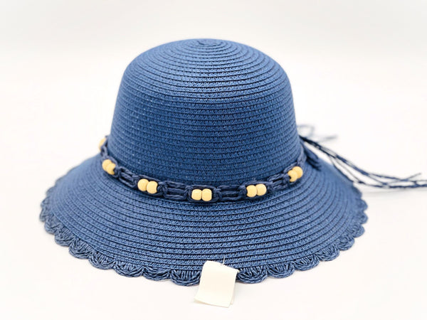 "Woody Beads" WOMEN'S SUN HAT WHOLESALE