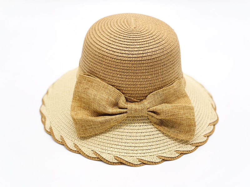 "Big Bow Tie" WOMEN'S SUN HAT WHOLESALE