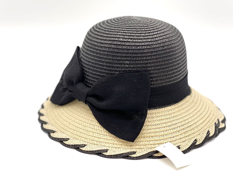 "Big Bow Tie" WOMEN'S SUN HAT WHOLESALE