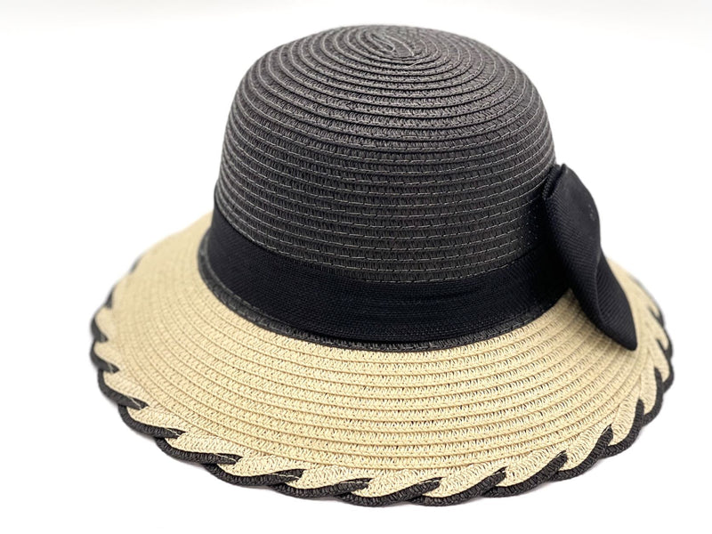 "Big Bow Tie" WOMEN'S SUN HAT WHOLESALE