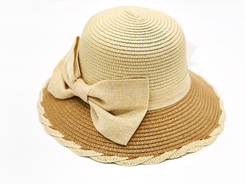 "Big Bow Tie" WOMEN'S SUN HAT WHOLESALE