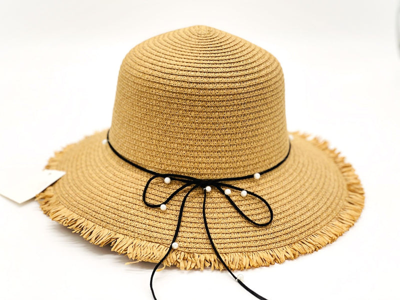 "Pearl String" WOMEN'S SUN HAT WHOLESALE