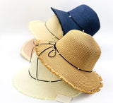 "Pearl String" WOMEN'S SUN HAT WHOLESALE