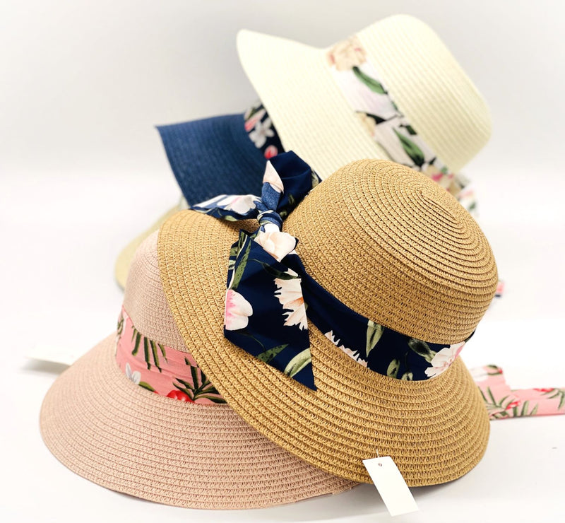 "flower Band" WOMEN'S SUN HAT WHOLESALE