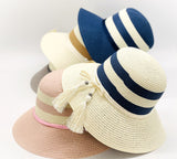 "Double Color loop" WOMEN'S SUN HAT WHOLESALE