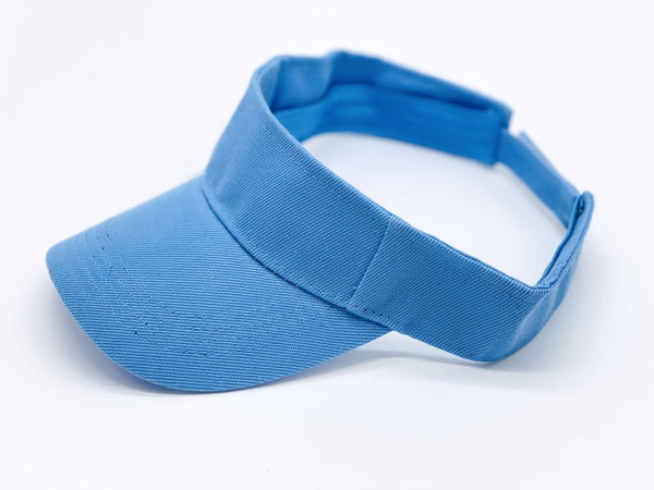 "sport" WIDE BRIM VISORS WHOLESALE BY DOZEN(12PCS)