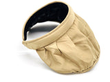 "Soft Foldable" WIDE BRIM VISORS WHOLESALE BY DOZEN(12PCS)